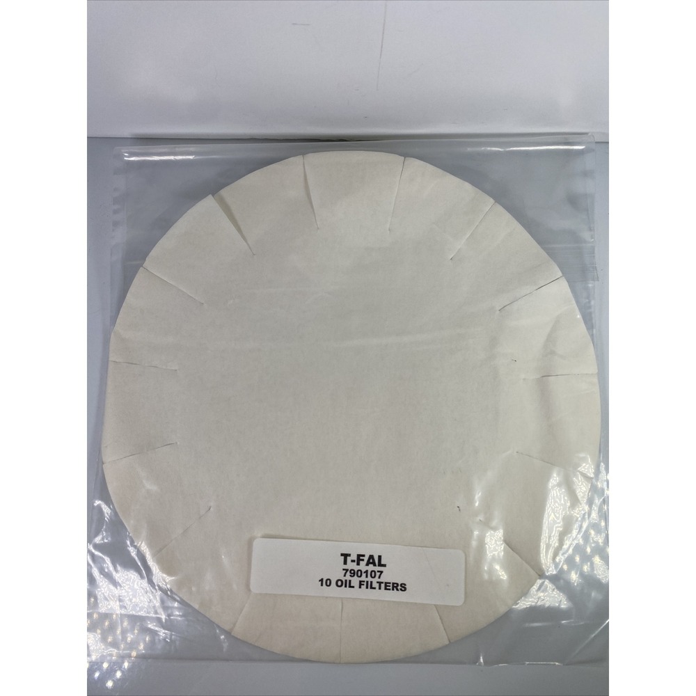 T-Fal Oil Filters 790107 lot 10 Deep Fryer 3360 Replacement TeFal‎